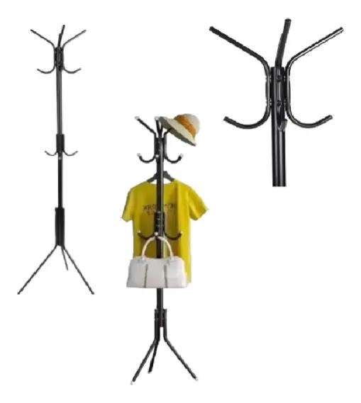 PERCHERO COLGADOR DE METAL PARA ROPA Y ACCESORIOS 176CM - 1