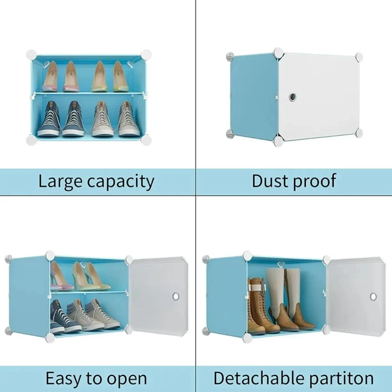 ORGANIZADOR DE ZAPATOS DE 6 MODULOS PARA DORMITORIO Y BAÑO - 5