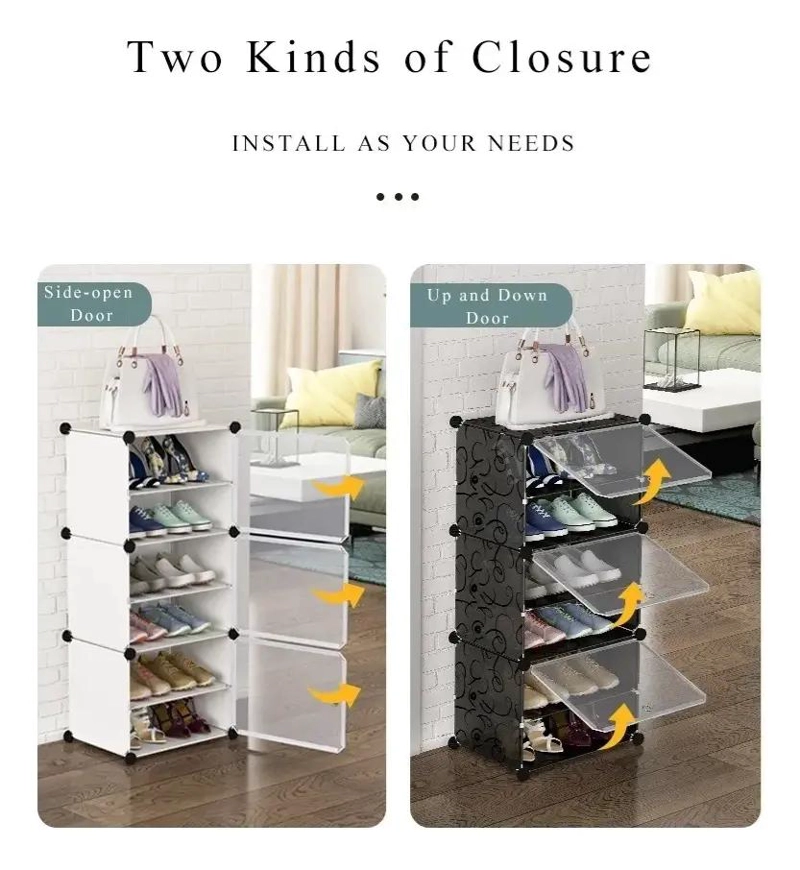 ORGANIZADOR DE ZAPATOS DE 6 MODULOS PARA DORMITORIO Y BAÑO - 7