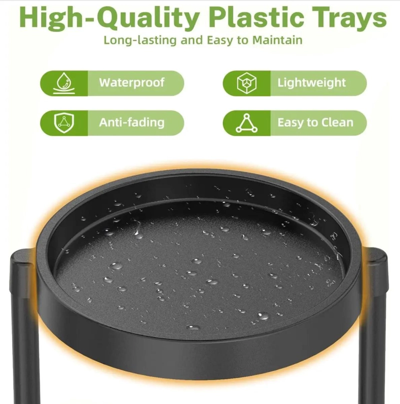 SOPORTE ORGANIZADOR DESMONTABLE PARA MACETAS DE METAL - 6