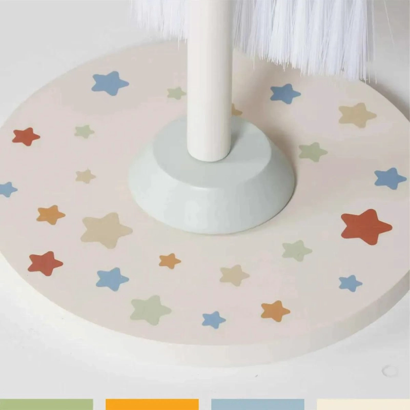 SET DE ASEO Y LIMPIEZA INFANTIL DE MADERA PARA NIÑOS - 4