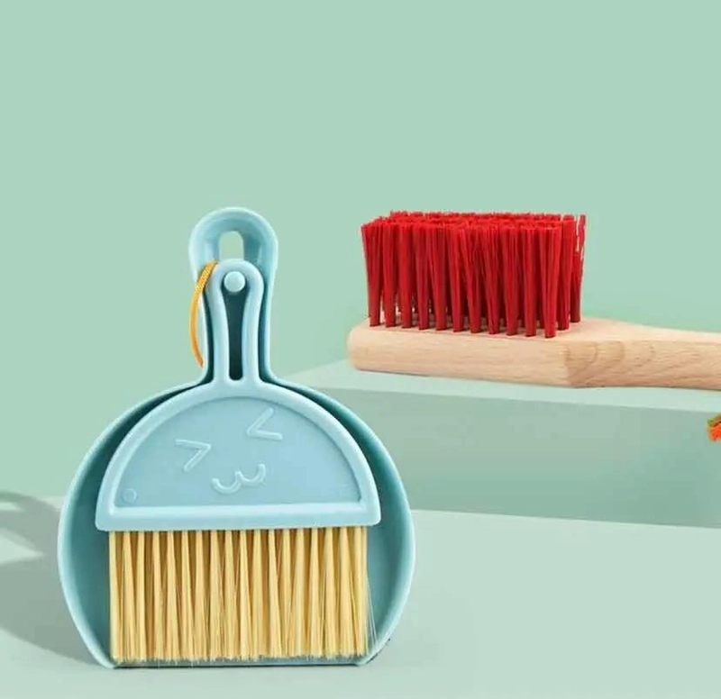 SET DE ASEO Y LIMPIEZA INFANTIL DE MADERA CON 6 PIEZAS - 5
