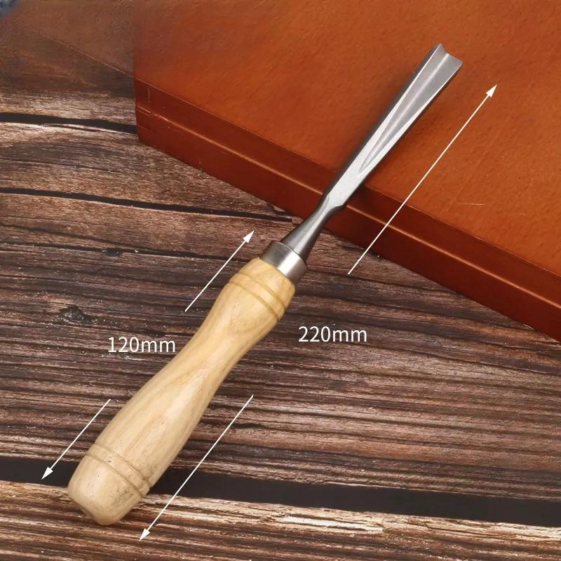 SET DE 12 GUBIAS PARA TALLADO DE MADERA CON CAJA DE ALMACENAMIENTO - 2