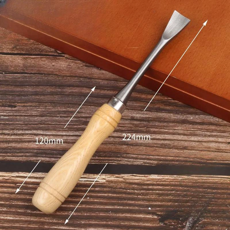 SET DE 12 GUBIAS PARA TALLADO DE MADERA CON CAJA DE ALMACENAMIENTO - 3
