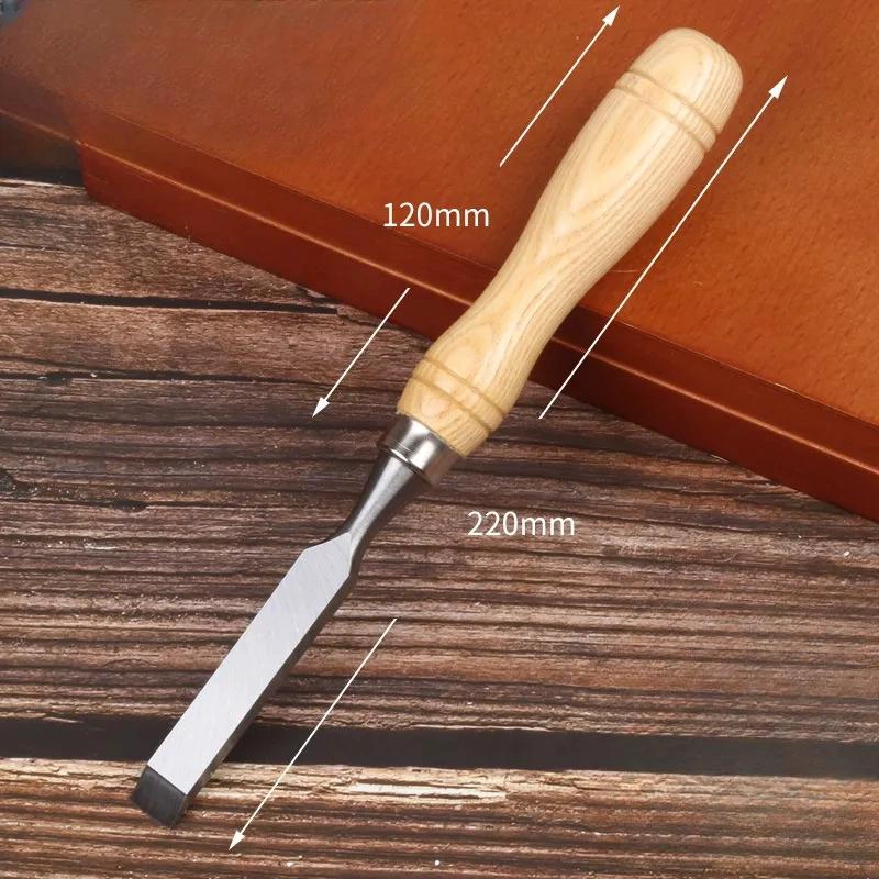 SET DE 12 GUBIAS PARA TALLADO DE MADERA CON CAJA DE ALMACENAMIENTO - 4