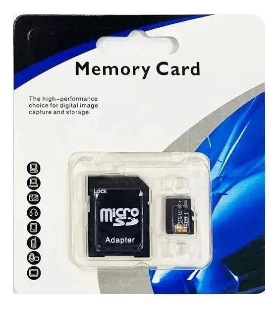 TARJETA MICROSD DE 16GB CLASE 10 CON ADAPTADOR - 1
