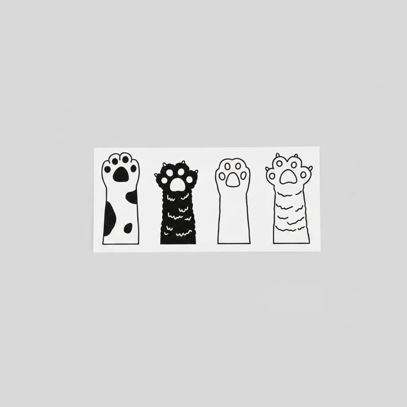 VINILOS ADHESIVOS DE PATITAS DE GATO PARA DECORAR - 3