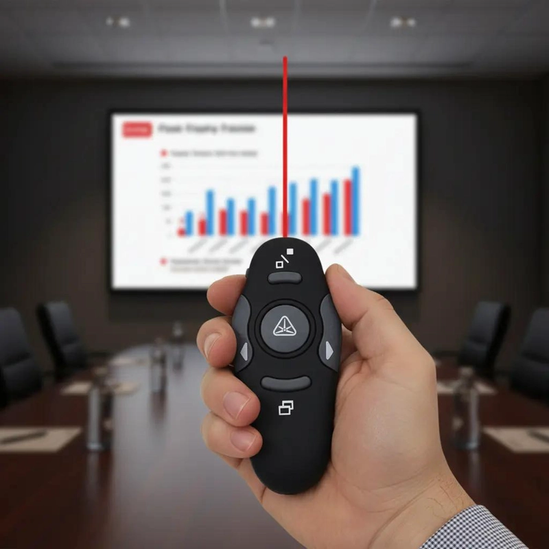 PUNTERO LASER ERGONOMICO PARA PRESENTACIONES INALAMBRICAS - 1