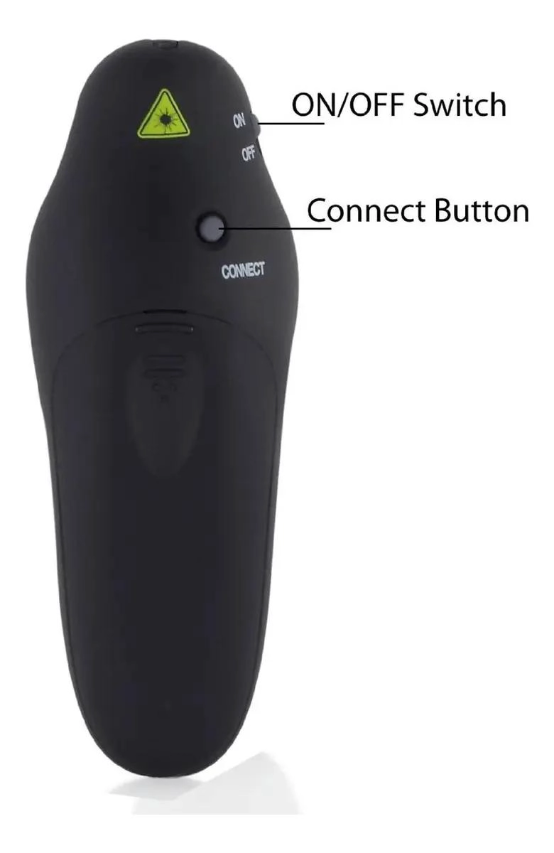 PUNTERO LASER ERGONOMICO PARA PRESENTACIONES INALAMBRICAS - 6