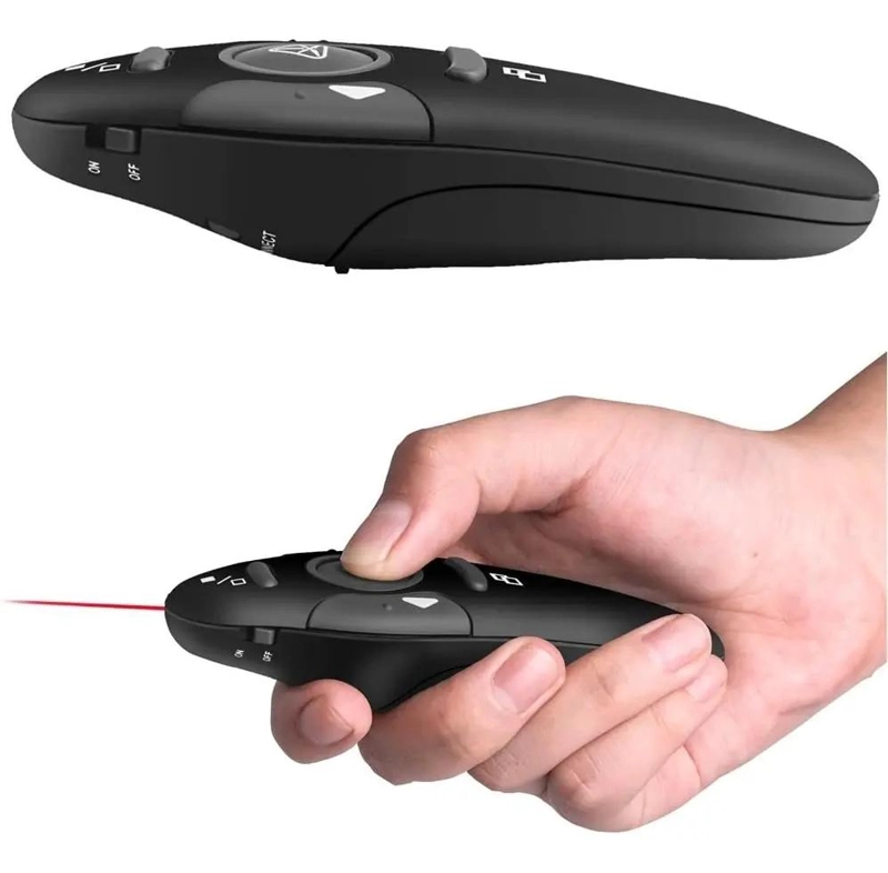 PUNTERO LASER ERGONOMICO PARA PRESENTACIONES INALAMBRICAS - 7