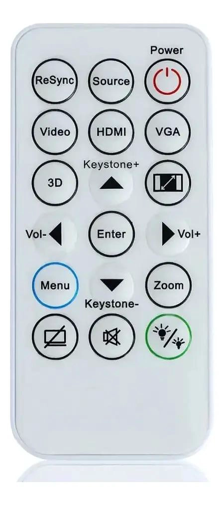 CONTROL REMOTO PARA PROYECTOR OPTOMA IR9033 COMPATIBLE - 1
