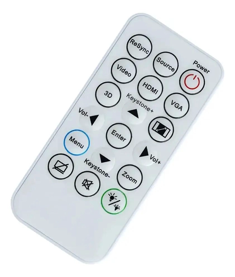CONTROL REMOTO PARA PROYECTOR OPTOMA IR9033 COMPATIBLE - 2