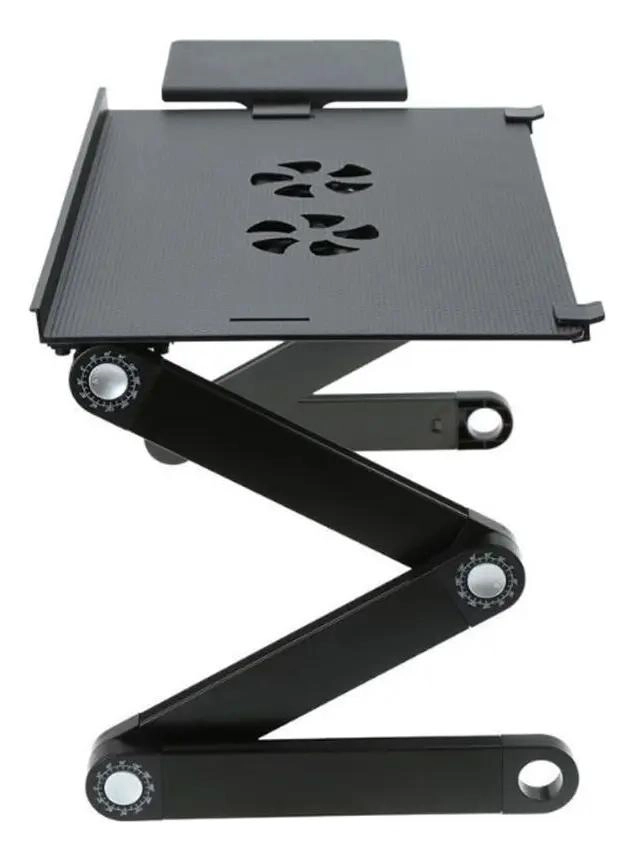 MESA PLEGABLE PARA LAPTOP CON VENTILADORES Y SOPORTE - 8