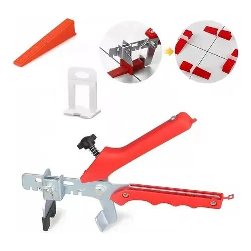 SET NIVELADORES CERAMICOS 100 CUÑAS Y 300 CLIPS - 1