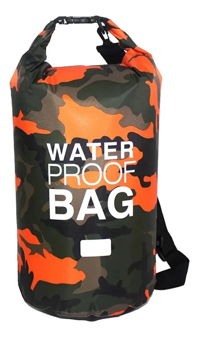 MOCHILA IMPERMEABLE ULTRALIGERA 15 LITROS PARA ACTIVIDADES AL AIRE LIBRE - 1