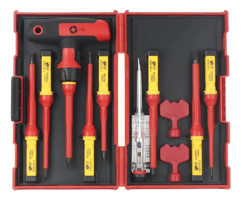 SET DESTORNILLADOR AISLADO 12 PIEZAS - 1