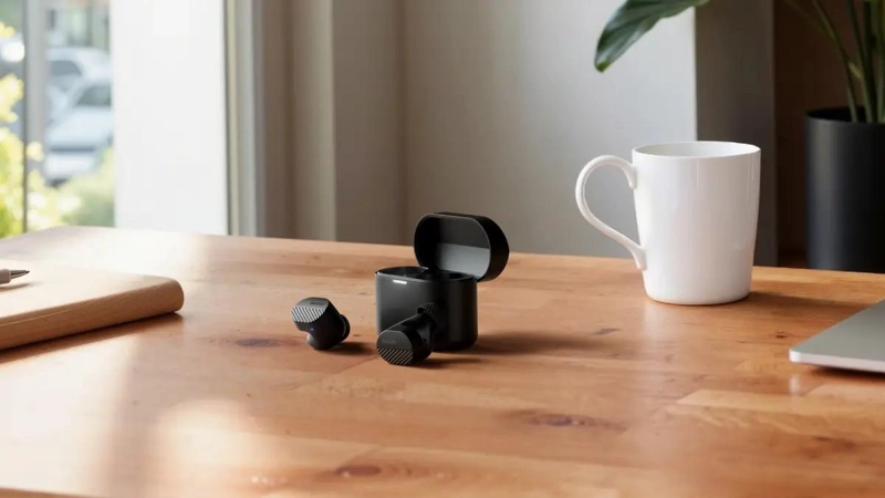 AURICULARES INALAMBRICOS CON SONIDO ENVOLVENTE Y DISEÑO ERGONOMICO - 4