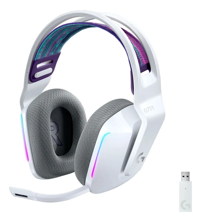 AUDIFONOS INALAMBRICOS GAMER CON SONIDO ENVOLVENTE Y MICROFONO - 1