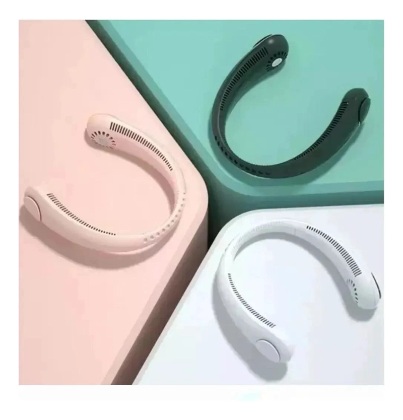 VENTILADOR PORTATIL INALAMBRICO PARA CUELLO CON 3 VELOCIDADES - 3