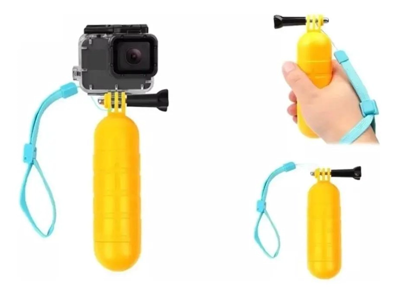 FLOTADOR PARA CAMARAS GOPRO IDEAL PARA ACTIVIDADES ACUATICAS - 1