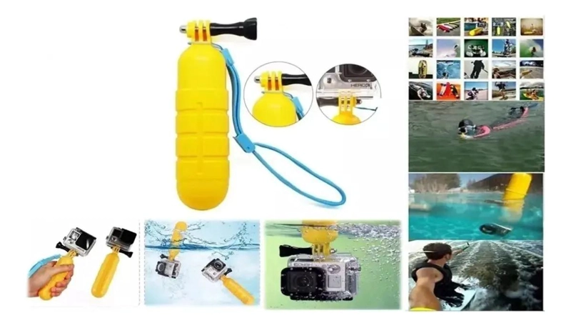 FLOTADOR PARA CAMARAS GOPRO IDEAL PARA ACTIVIDADES ACUATICAS - 2