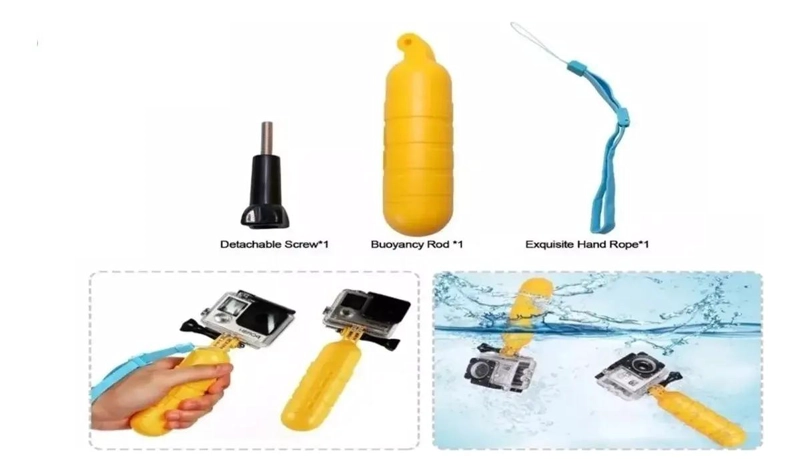 FLOTADOR PARA CAMARAS GOPRO IDEAL PARA ACTIVIDADES ACUATICAS - 4