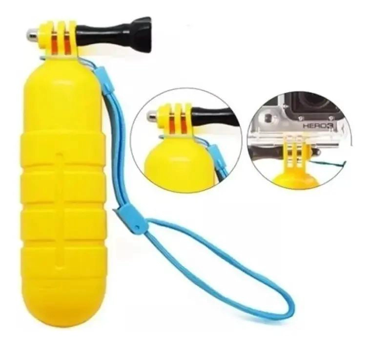FLOTADOR PARA CAMARAS GOPRO IDEAL PARA ACTIVIDADES ACUATICAS - 6