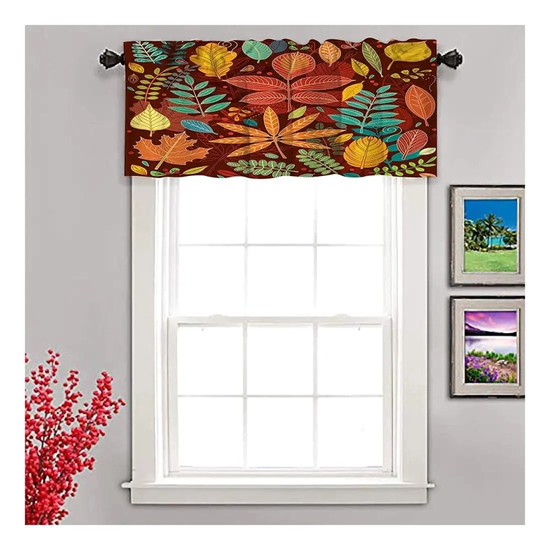 CENEFAS DE OTOÑO PARA VENTANAS Y BAÑO EN PAQUETE DE 2 - 2