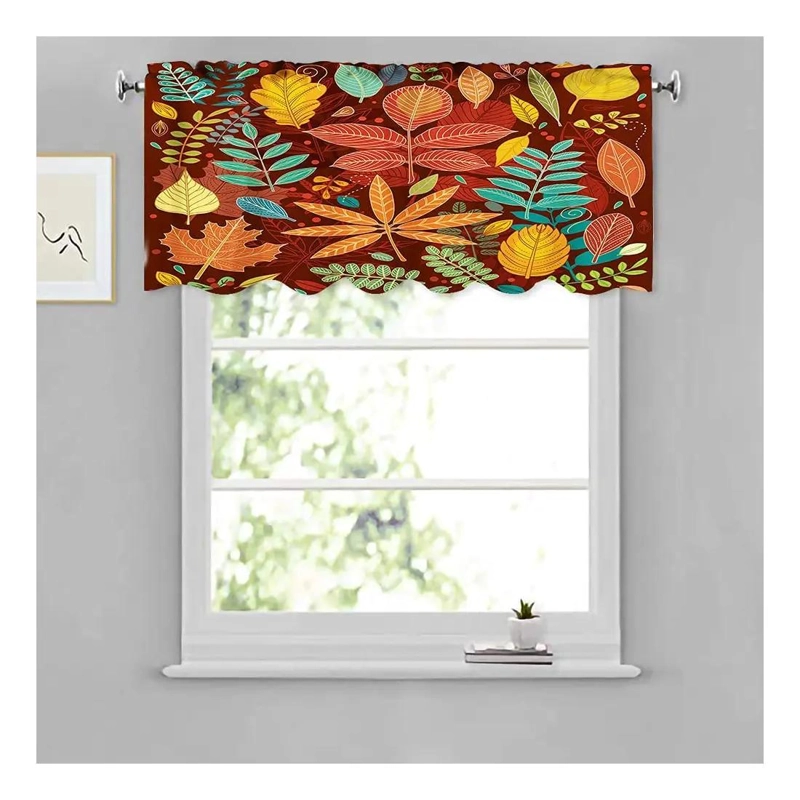 CENEFAS DE OTOÑO PARA VENTANAS Y BAÑO EN PAQUETE DE 2 - 3
