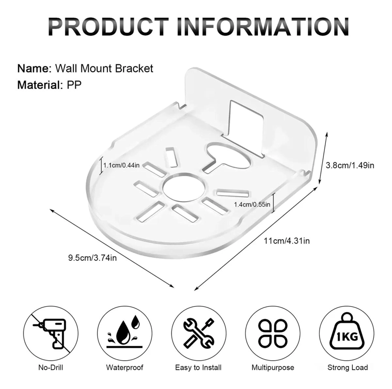 SOPORTE ADHESIVO PARA CAMARA DE SEGURIDAD Y MONITOR - 3