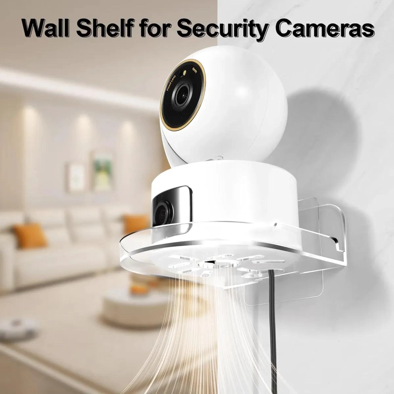 SOPORTE ADHESIVO PARA CAMARA DE SEGURIDAD Y MONITOR - 4
