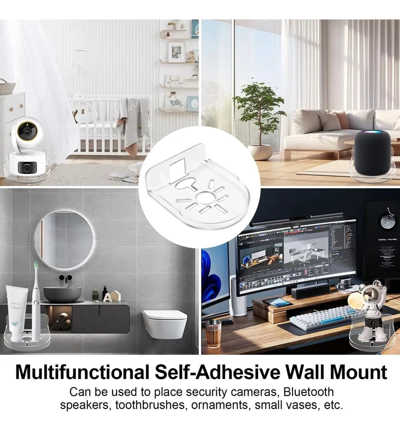 SOPORTE ADHESIVO PARA CAMARA DE SEGURIDAD Y MONITOR - 7