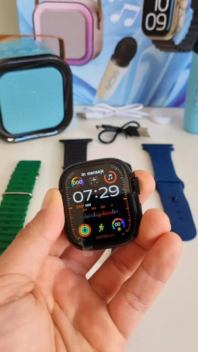 SMARTWATCH MULTIFUNCIONAL CON PARLANTE Y MICROFONO INALAMBRICO - 1