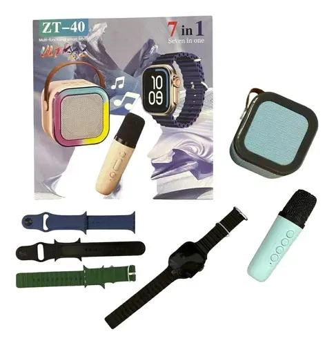 SMARTWATCH MULTIFUNCIONAL CON PARLANTE Y MICROFONO INALAMBRICO - 2