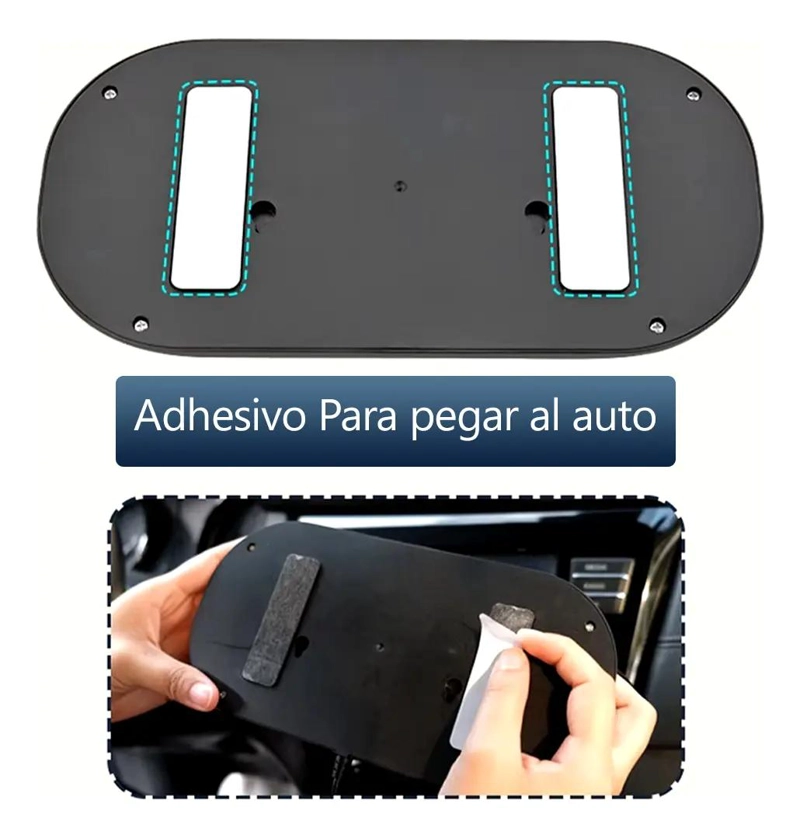 VENTILADOR USB DOBLE CABEZAL GIRATORIO PARA COCHE Y OFICINA - 2