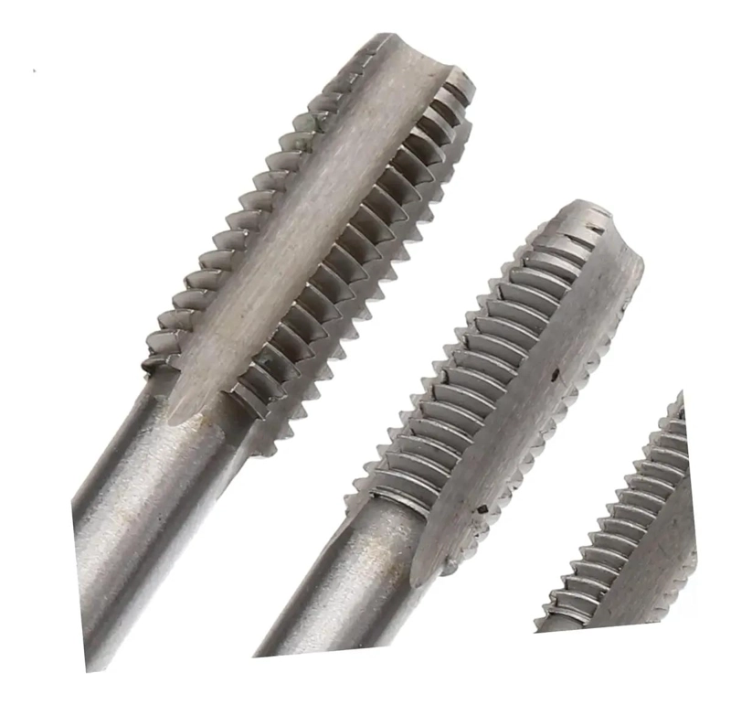 SET DE TERRAJAS MACHO 8 PIEZAS PARA ROSCAS DE ACERO - 4