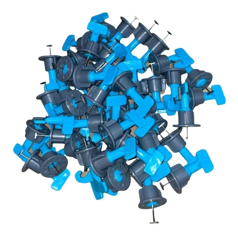 KIT NIVELADOR CERAMICAS REUTILIZABLES 50 PIEZAS PARA INSTALACION - 1