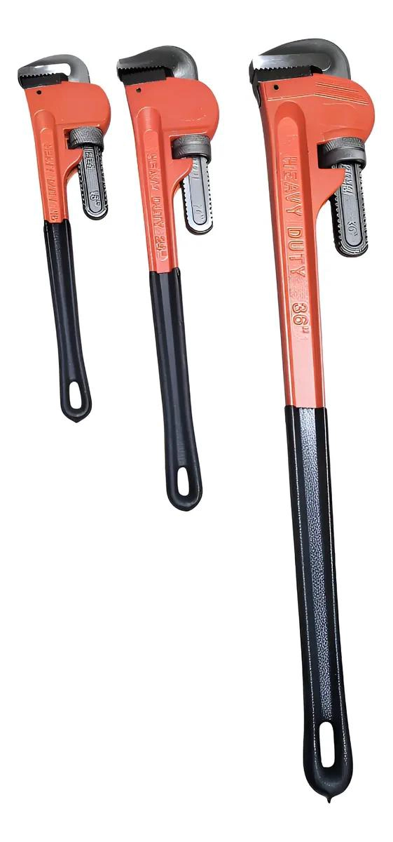SET DE LLAVES AJUSTABLES 18-24-36 PULGADAS - 1