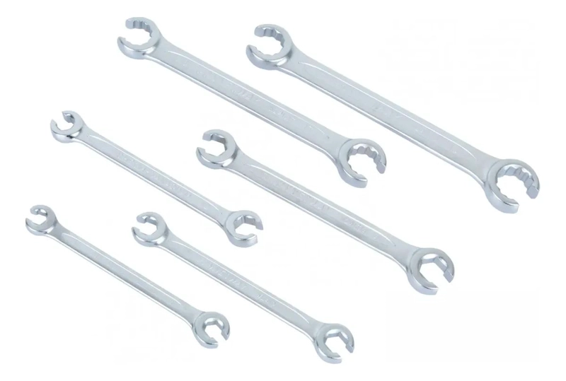 JUEGO DE LLAVES NIPLERA 6 PIEZAS 8-19MM PARA USO PROFESIONAL - 1