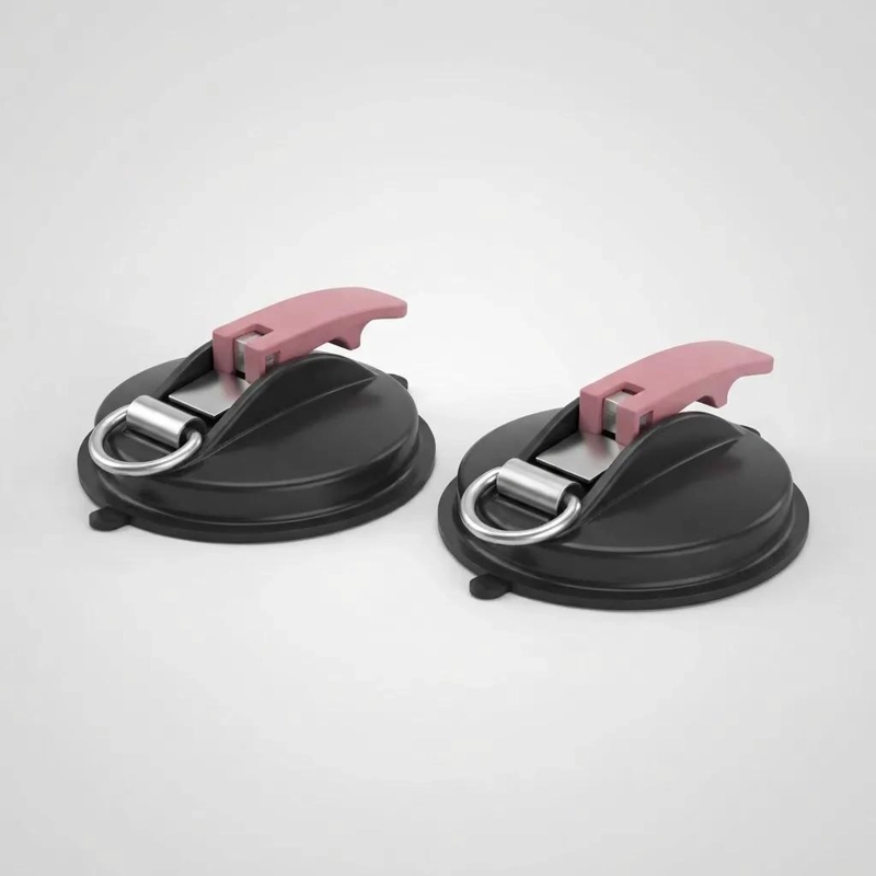 VENTOSAS PORTATILES PARA COLGAR ACCESORIOS EN AUTO Y CARPA - 8