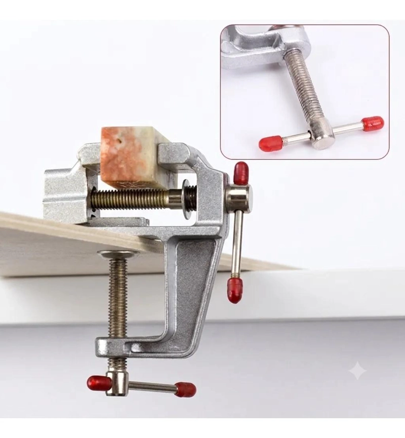 PRENSA AJUSTABLE PORTATIL PARA MANUALIDADES Y BRICOLAJE - 3
