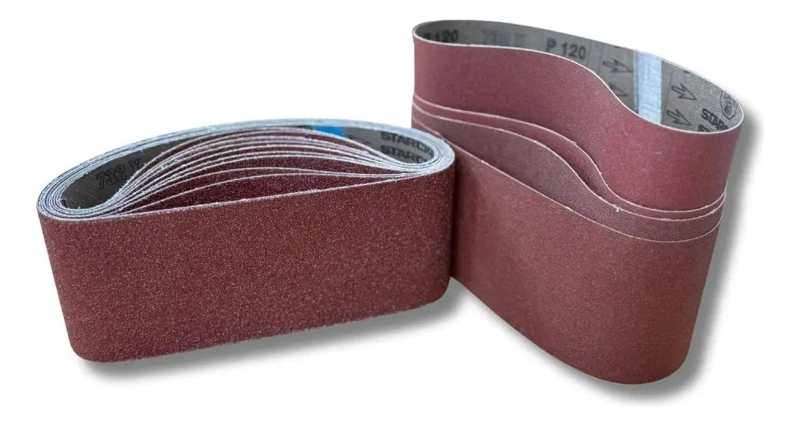 LIJA DE BANDA 4X24'' PARA MADERA PACK 10 UNIDADES - 1