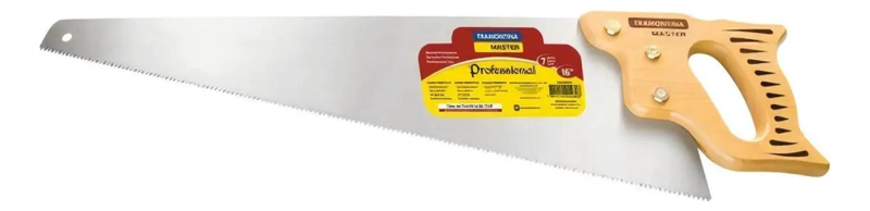SIERRA PARA METALES 22 PULGADAS CON MANGO DE MADERA - 3