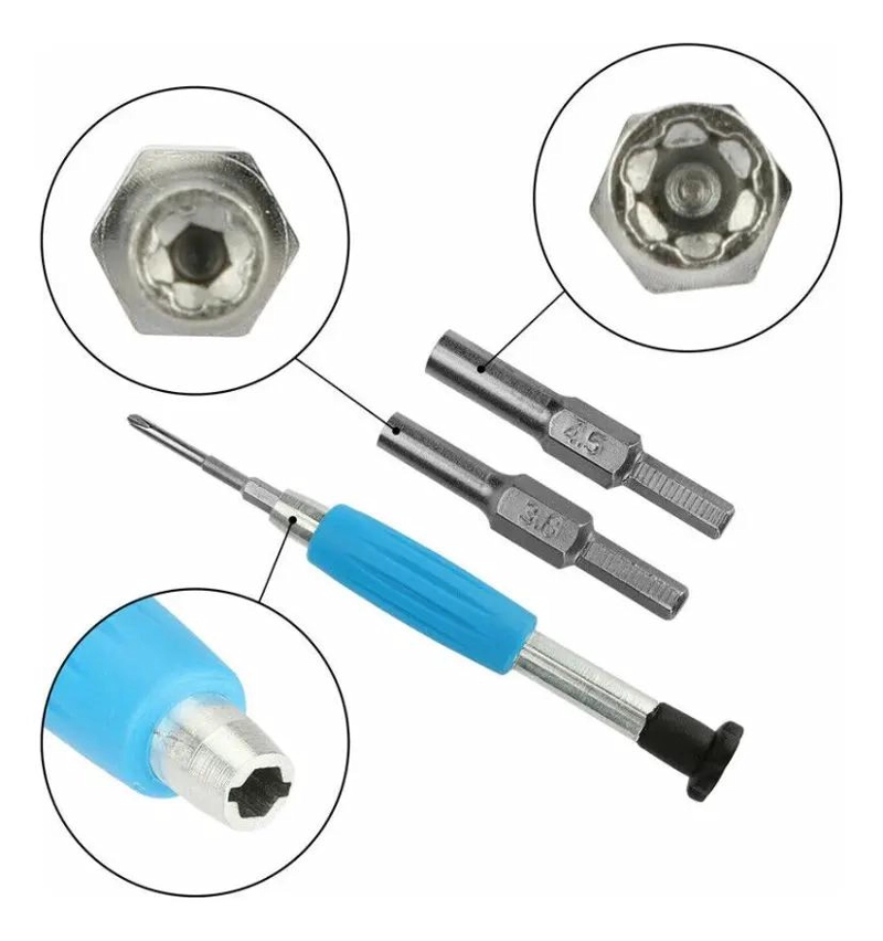 KIT DE DESTORNILLADORES DE PRECISION PARA CONSOLAS DE VIDEOJUEGOS - 10