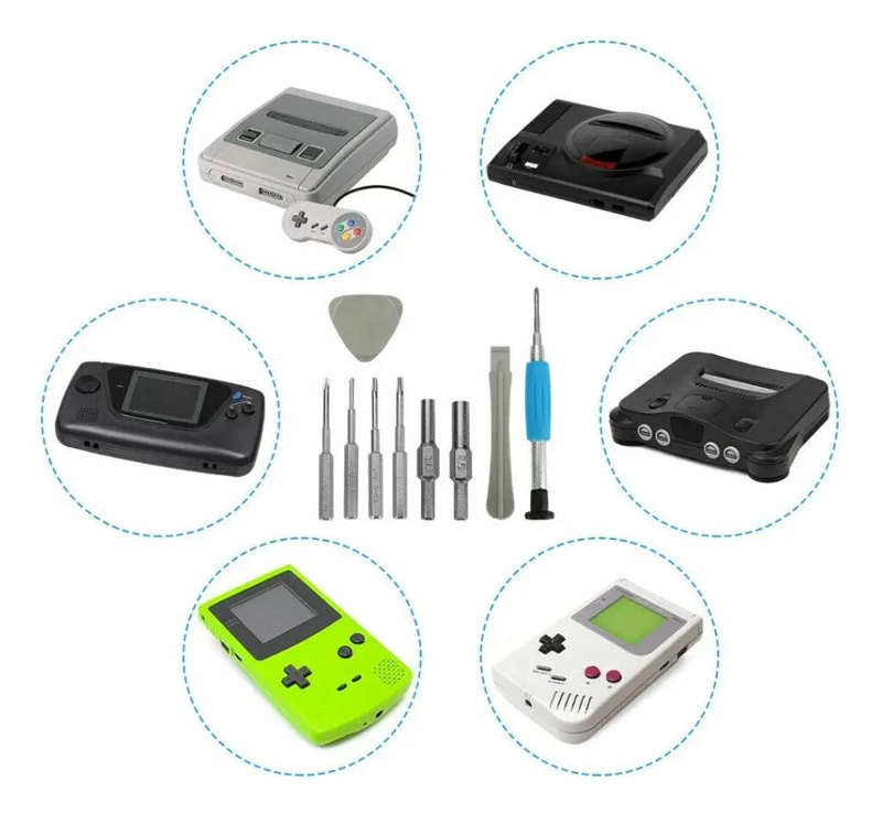 KIT DE DESTORNILLADORES DE PRECISION PARA CONSOLAS DE VIDEOJUEGOS - 9
