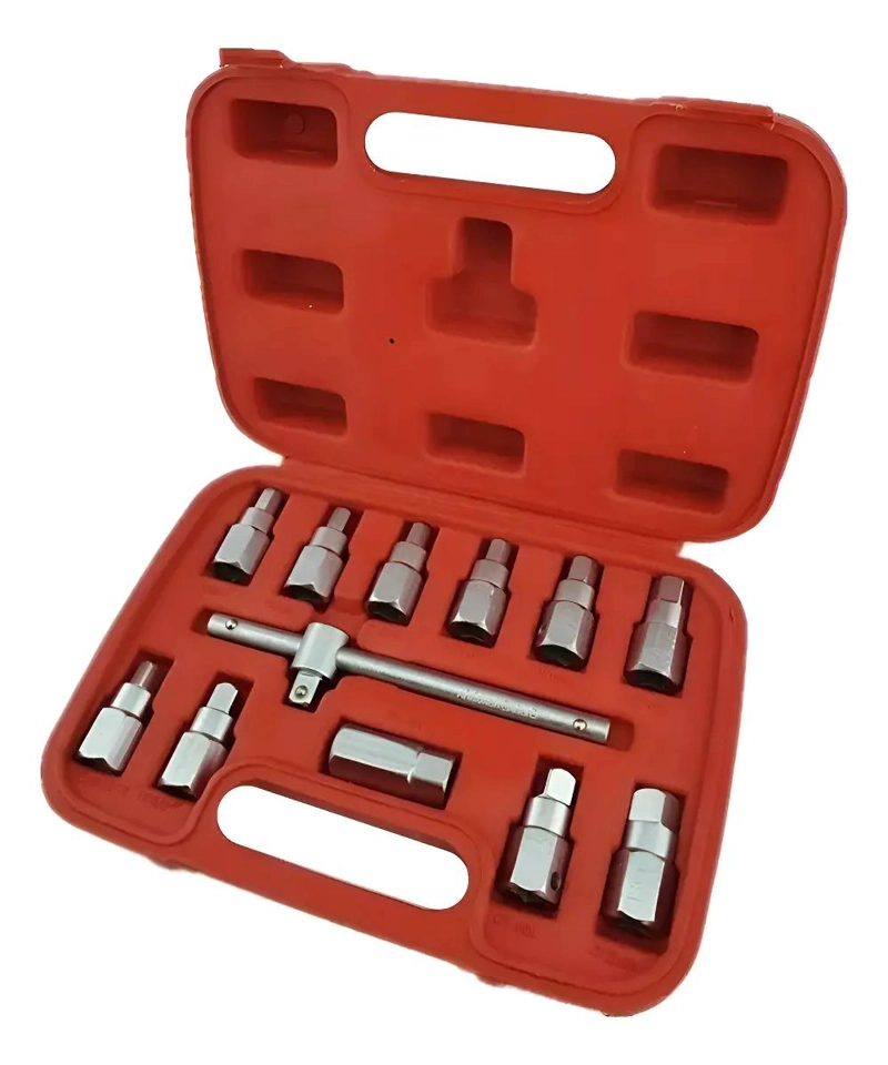 LLAVE ALLEN FIJA DE METAL CROMADO - 1
