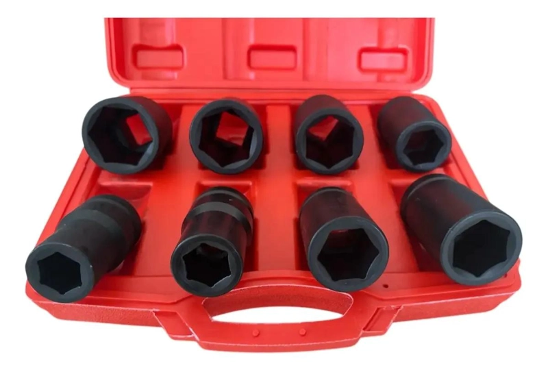 JUEGO DE DADOS DE IMPACTO CUADRANTE 1 PULGADA 22 A 41 MM - 3