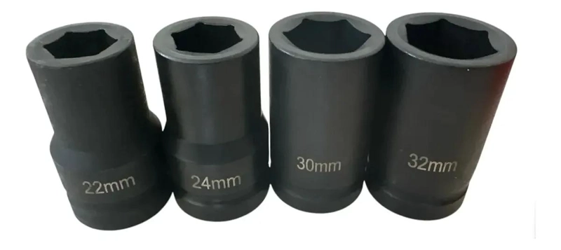 JUEGO DE DADOS DE IMPACTO CUADRANTE 1 PULGADA 22 A 41 MM - 5