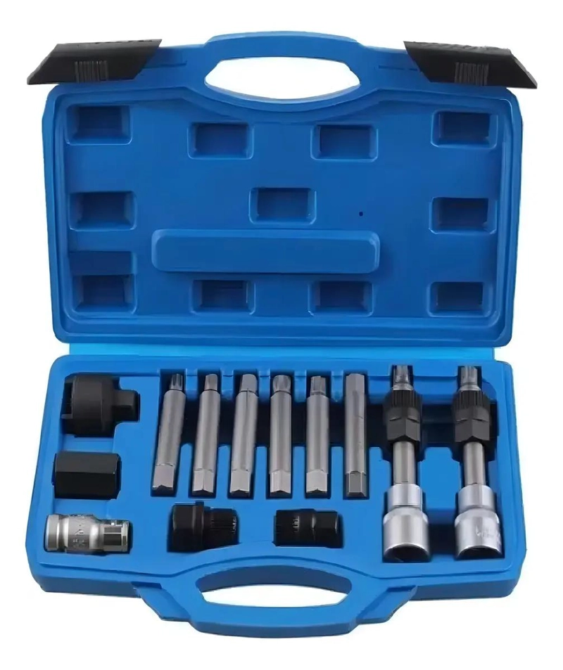KIT DE EXTRACTOR DE POLEAS CON 13 ACCESORIOS - 1