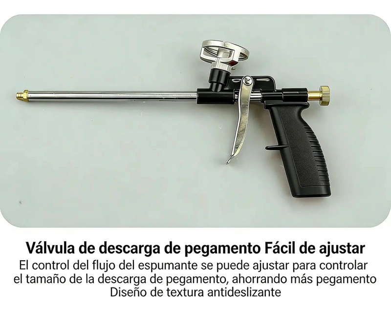 PISTOLA DE ESPUMA DE POLIURETANO PARA APLICACION PRECISA Y EFICIENTE - 2